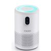 MOOKA Air Purifiers for Home Large Room up to 860ft¬≤; H13 True HEPA Air Filter Cleaner; Night Light(Available for California); B-D02L White