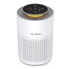 Air Purifiers for Bedroom with Adjustable Night Light; TEC.BEAN H13 True HEPA Air Filter for Office Desk; JH50G-M; White