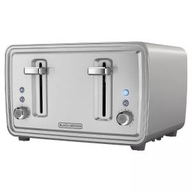 4 Slice Toaster - Stainless Steel