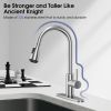 4Mode Touchless Kitchen Faucet-Smart Kitchen Sink Faucet sensor;   Pull Down Kitchen Sprayer