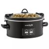 6qt Programmable Cook & Carry Slow Cooker Black