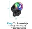 Disco Party Lights Strobe Led Dj Ball Sound Activated Bulb Dance Lamp Decoration