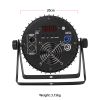 Aluminum Alloy LED Par 18x18W RGBWA UV 6in1 Lights DMX512 Disco Christmas Stage DH-FAP1818F