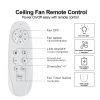 72 In. Farmhouse Wooden Ceiling Fan With Reversible Blades and Remote Control