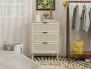 3 Drawer Cabinet, Suitable for Bedroom, Living Room, Study