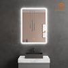 Eleshine  LED Bathroom Mirror 24x36 with Backlit, Lighted Vanity Mirror Bathroom Mirror with LED Lights, Anti-Fog LED Vanity Mirror, Dimmable, Memory,