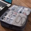 Electronics Organizer Travel Cable Organizer Bag Waterproof Portable Digital Storage Bag Electronic Accessories Case Cable Charger Organizer Case Mult