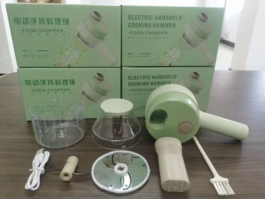 Chopper Mini Wireless Electric Mashed Garlic Cutting And Pressing Stir (Option: Generation 800 MA)