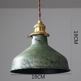 Cafe Simple Living Room Pendant Lamp (Option: Green C)