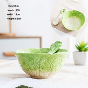 Creative Student Household Tableware (Option: Cabbage Watchband Spoon)