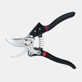 Flower Decoration Pruning Shears Household Garden Shears Knife Stainless Steel (Option: Red And Black)