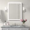 LED Lighted LED Lit Mirror Rectangular Fog Free Frameless Bathroom Vanity Mirror