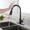 Touch Kitchen Faucet with Pull Down Sprayer,Single Handle High Arc  Pull out Kitchen Faucet,Single Level Stainless Steel Kitchen Sink Faucets with Pul