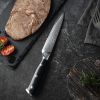 XITUO Damascus steel steak knife g10 handle knife set home dinner