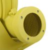 Outdoor Indoor Air Blower, Pump Fan for Inflatable Bounce Castle, Water Slides, Safe, Portable - Yellow and Green XH