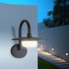 Inowel Wall Light Outdoor LED Barn Lights Wall Mount Lamp Modern Wall Sconce Lighting GX53 LED Bulb Lantern 36607