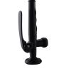 Kitchen Faucet with Pull Down Sprayer one-Hole Gooseneck Kitchen Sink Faucet 2 Handle